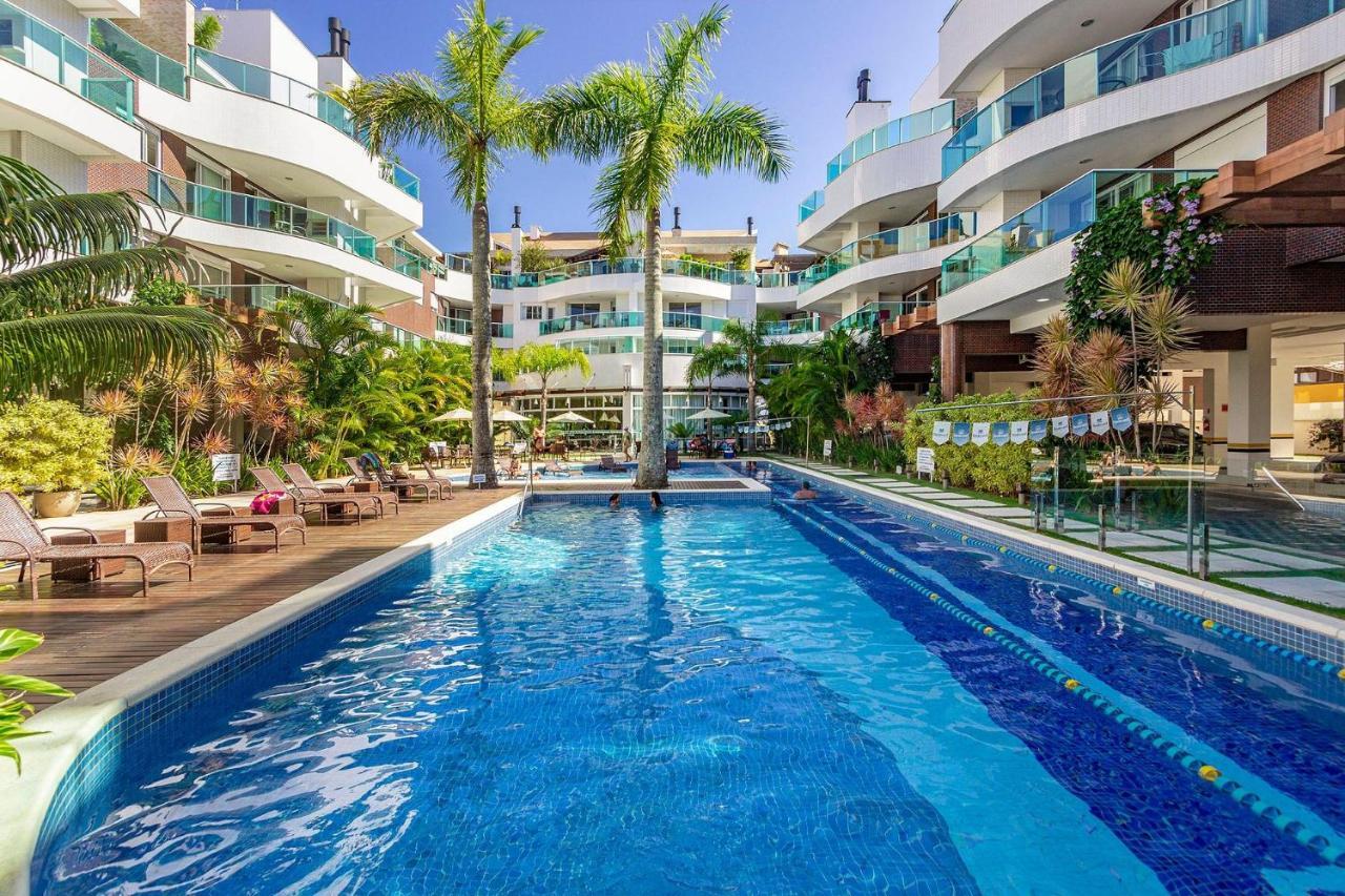 Boulevard 224D - Excelente Apartamento Em Condominio De Luxo No Centro De Bombinhas - Piscina - Jacuzzi - Academia - Portaria 24H. Kültér fotó