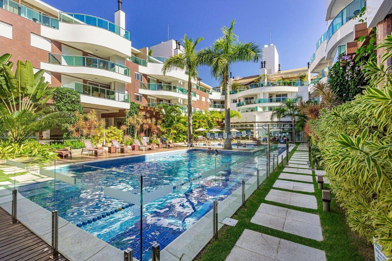 Boulevard 224D - Excelente Apartamento Em Condominio De Luxo No Centro De Bombinhas - Piscina - Jacuzzi - Academia - Portaria 24H. Kültér fotó