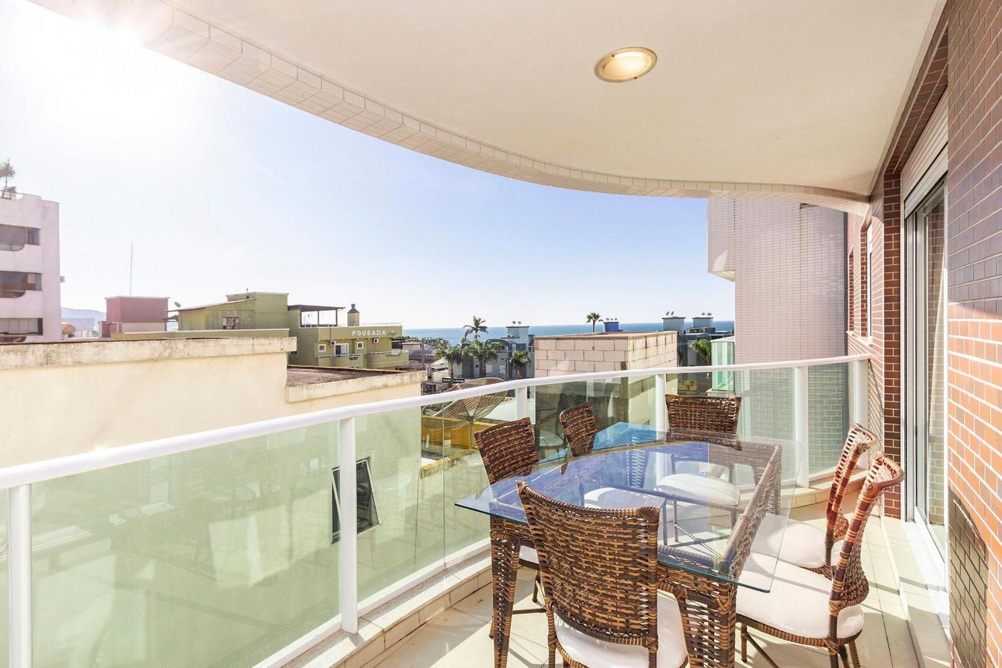 Boulevard 224D - Excelente Apartamento Em Condominio De Luxo No Centro De Bombinhas - Piscina - Jacuzzi - Academia - Portaria 24H. Kültér fotó
