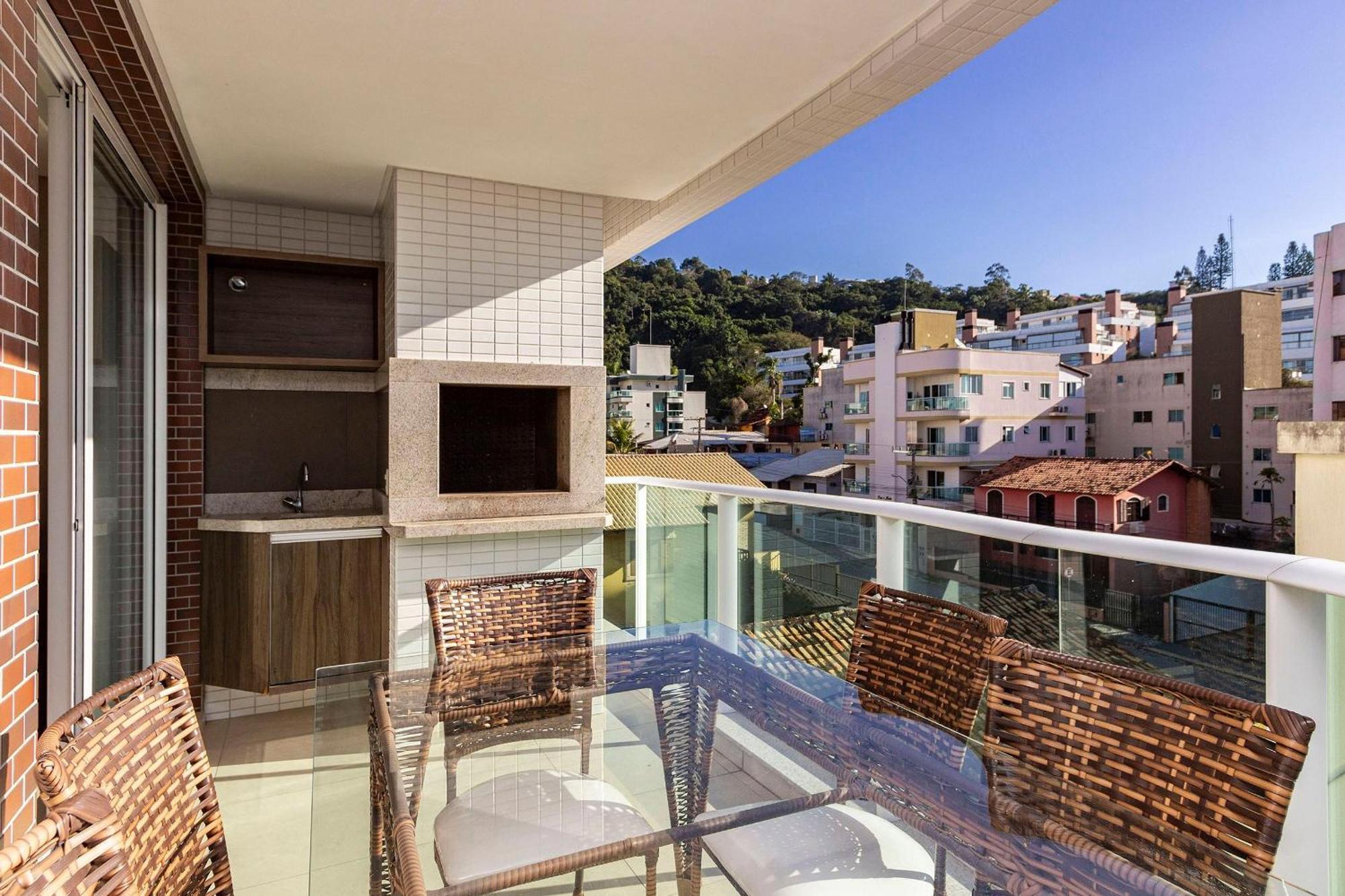 Boulevard 224D - Excelente Apartamento Em Condominio De Luxo No Centro De Bombinhas - Piscina - Jacuzzi - Academia - Portaria 24H. Kültér fotó