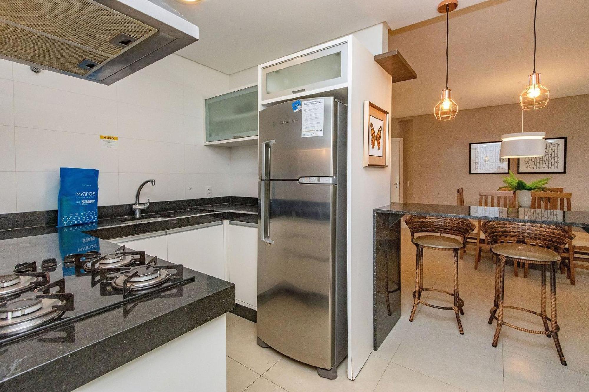 Boulevard 224D - Excelente Apartamento Em Condominio De Luxo No Centro De Bombinhas - Piscina - Jacuzzi - Academia - Portaria 24H. Kültér fotó